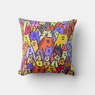 THP - 009 - CATS - Throw Pillow