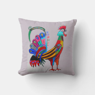 THP - 025 - Rooster Throw Pillow