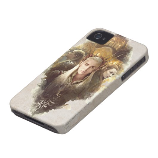 Thranduil, LEGOLAS GREENLEAF™, & TAURIEL™ Graphic Case-Mate iPhone Case (Bottom)
