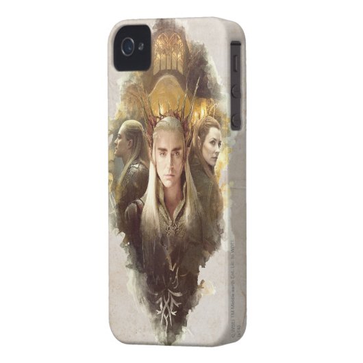 Thranduil, LEGOLAS GREENLEAF™, & TAURIEL™ Graphic Case-Mate iPhone Case (Back Left)