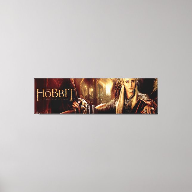 Thranduil Movie Poster Canvas Print (Front)