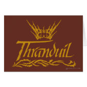 Thranduil Name (Front Horizontal)