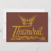 Thranduil Name (Front)