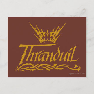 Thranduil Name Postcard