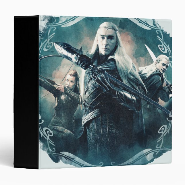 Thranduil, TAURIEL™, & LEGOLAS GREENLEAF™ Graphic Binder (Front/Spine)