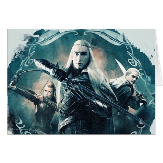 Thranduil, TAURIEL™, & LEGOLAS GREENLEAF™ Graphic Cards (Front Horizontal)