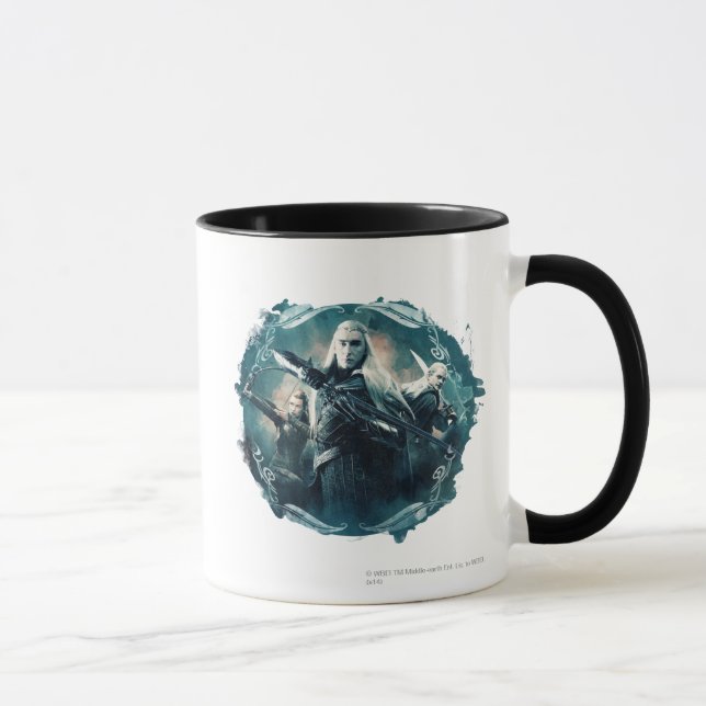 Thranduil, TAURIEL™, & LEGOLAS GREENLEAF™ Graphic Mug (Right)