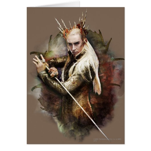 Thranduil With Sword Cards (Front)