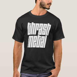 thrash metal logo design T-Shirt