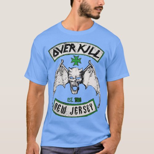 THRASH METAL OVERKILL NEW JERSEY  T_Shirt