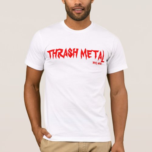 THRASH METAL SHIRT