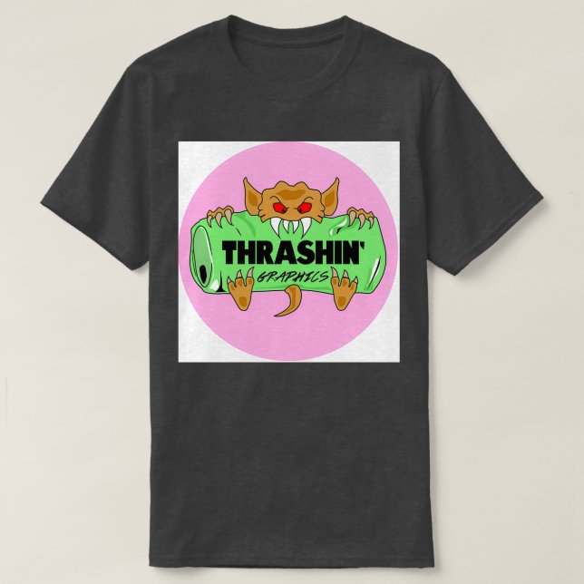 Thrashin Graphics 1 T-Shirt (Design Front)