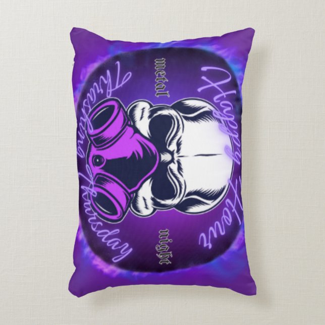 Thrashing Thursday Pillow (Front(Vertical))
