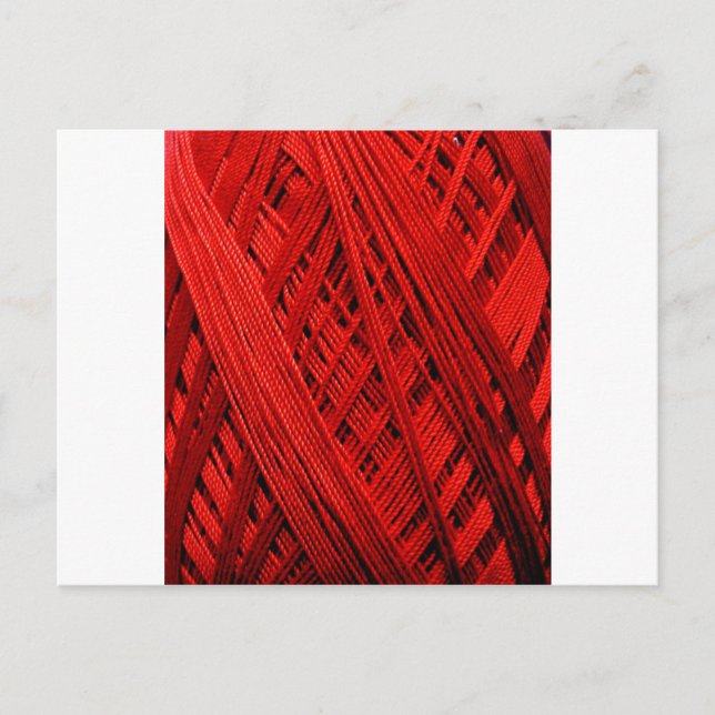 thread Beautiful Gradient Digital Art Flowers Flor Postcard (Front)