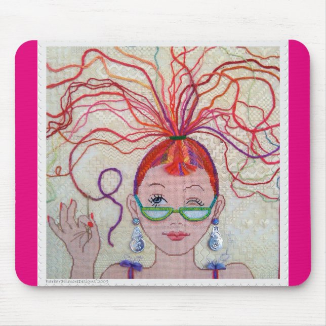 Thread Head! mouse pad (Front)