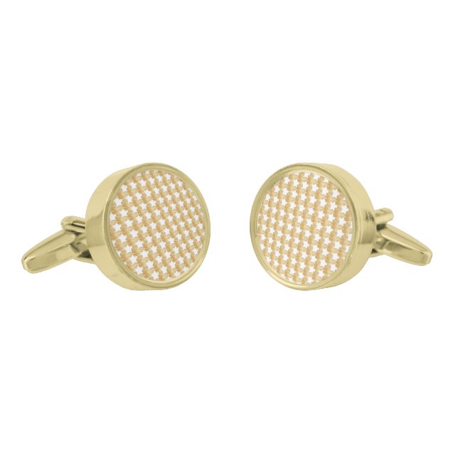 Thread of Gold Cufflinks - Adiela Akoo (Angled)