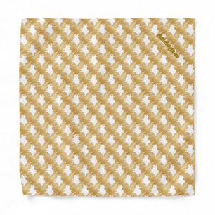 Thread of Gold Pocket Square / Bandana