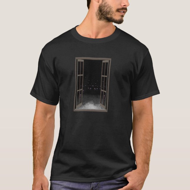Threadless Aidadaism Void Kitties Are Coming Graph T-Shirt (Front)