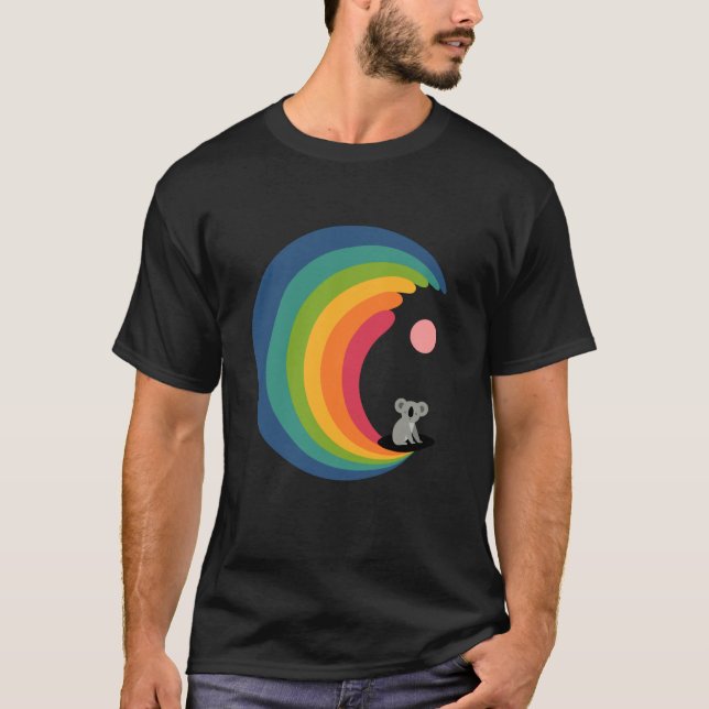 Threadless Andy Westface Dream Surfer Graphic T-Shirt (Front)