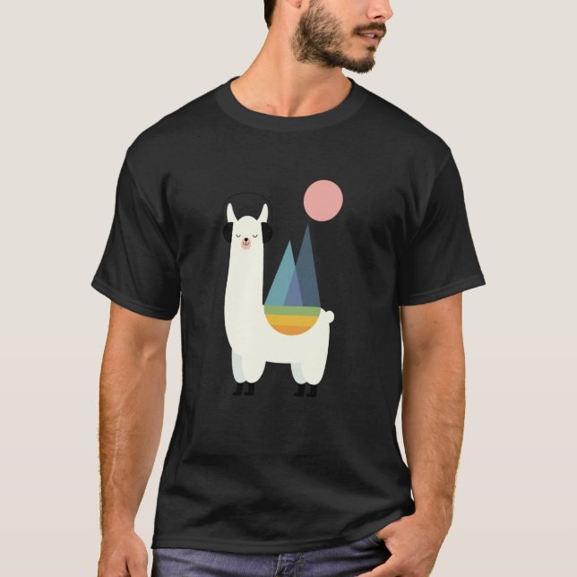 Threadless Andy Westface Llamazing Graphic T-Shirt (Front)