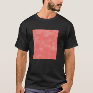 Threadless Emeline Squares Within Squares Coral Gr T-Shirt