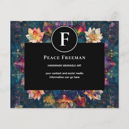 Threads of Light | Floral Mandala Design Flyer
