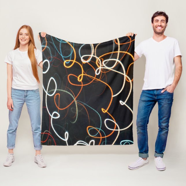 Threads of Motion— Fleece Blanket  (In Situ)