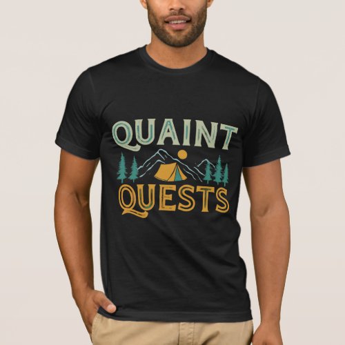 Threads of Tranquility Finding Peace in Style T_Shirt