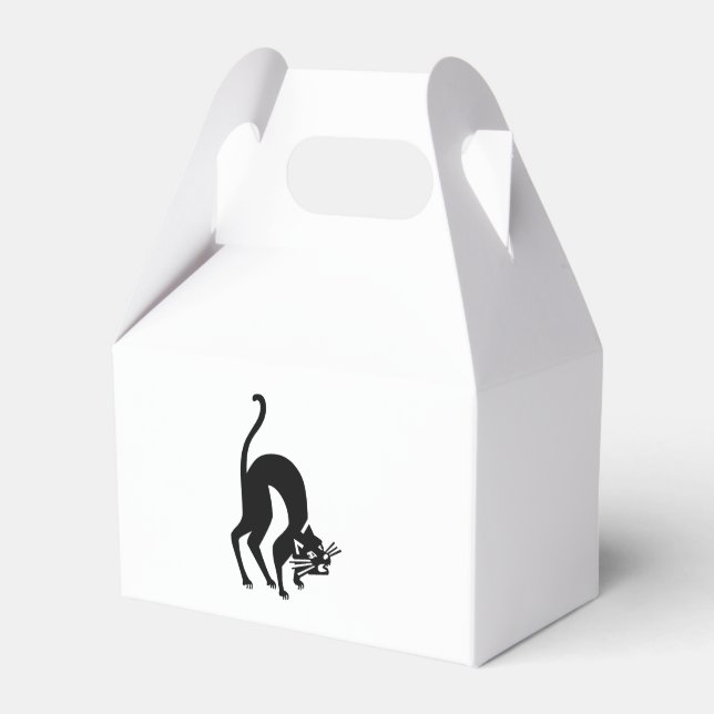 Threatening cat favor boxes (Front Side)