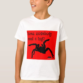 Threatening Stance - Tarantula Art Design 7 T-Shirt