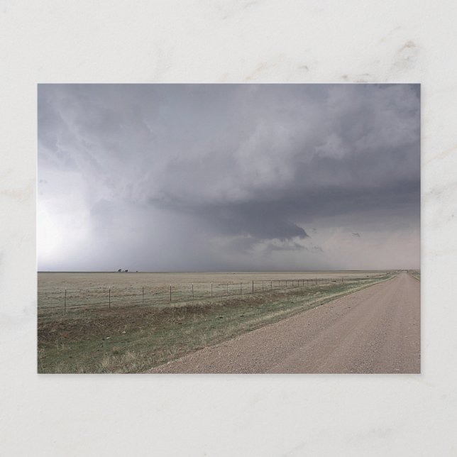 Threatening Storm Postcard (Front)