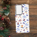 Thredbo Australia Ski Snowboard Pattern Samsung Galaxy S21 Ultra Case<br><div class="desc">A funny winter skiing seamless pattern for the ski resort Thredbo in Australia. Perfect gift idea for winter sports lovers: ski,  snowboard,  freestyle,  ski jump,  cross-country skiing.</div>