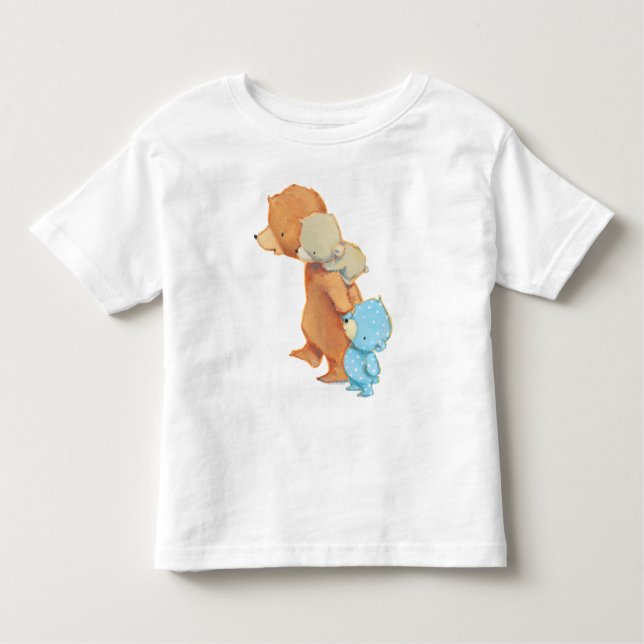Three Adorable Bear Friends Toddler T-shirt (Front)
