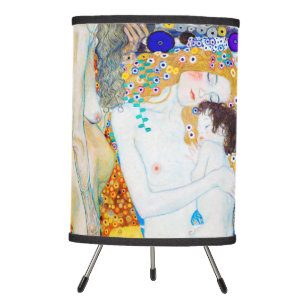Three Ages of Life, Gustav Klimt Tripod Lamp