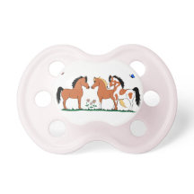 Three Amigos Horse Pacifier