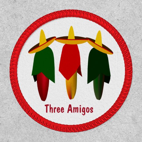 Three Amigos Hot Peppers Patch