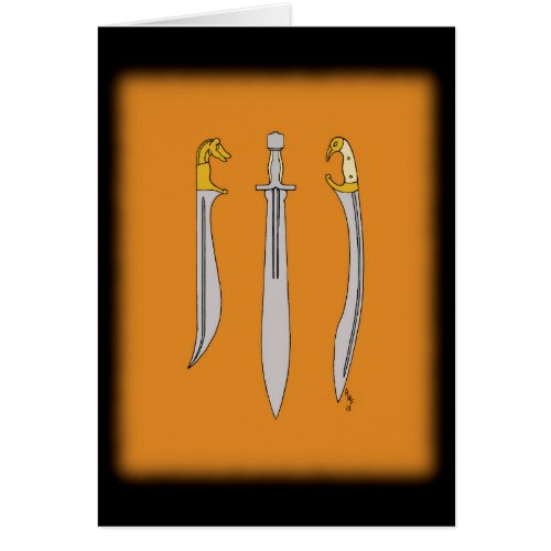 Three Ancient Greek Swords