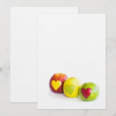 Three apples (Front/Back)
