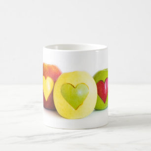 Three apples coffee mug