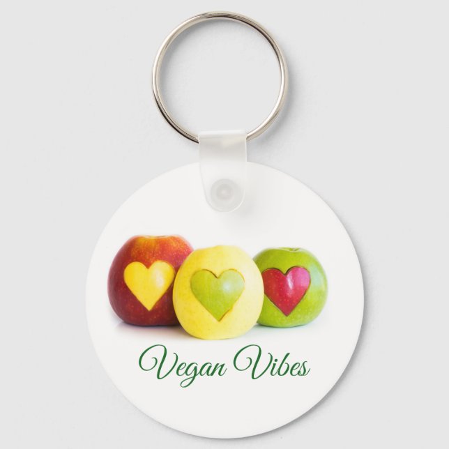 Three apples keychain (Front)