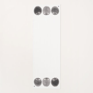 Three Apples Side Yoga Mat
