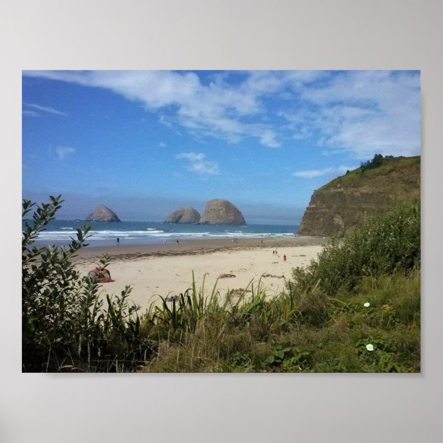 Three Arch Rocks, Oceanside, OR Poster (Front)