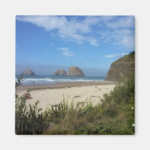Three Arch Rocks, Oceanside, Oregon Magnet