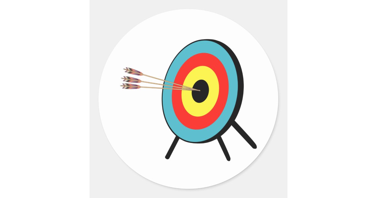 transparent bullseye arrows