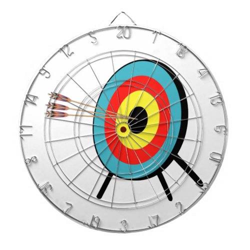 Three Arrow Bullseye Dart Board