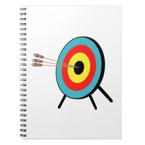 Three Arrow Bullseye Notebook