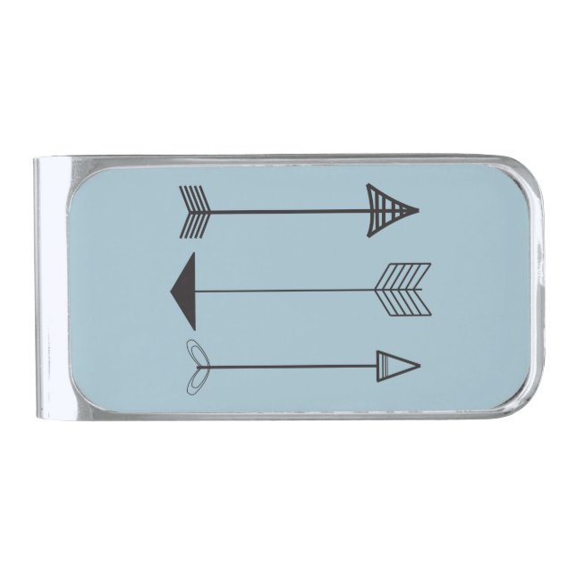 Three Arrows Money Clip (Front)