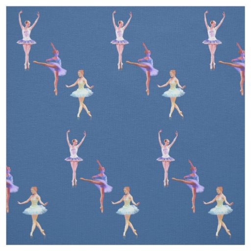 Three Ballerinas Fabric