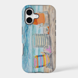 Three Beach Chairs iPhone 17 Case