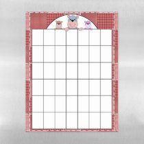 Personalized Legal Pad Weekly To-do List Magnetic Dry Erase Sheet